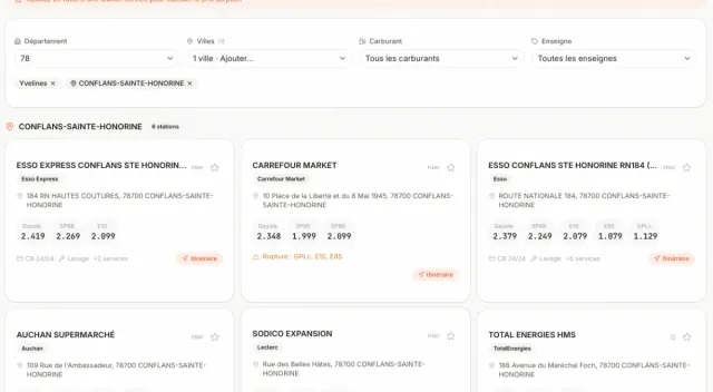 FuelTrack Outil — outil digital proposé par CreativConflans Conflans-Sainte-Honorine (78)