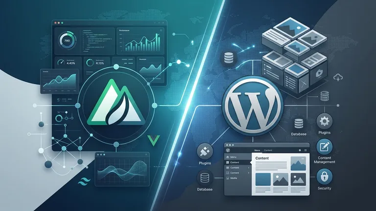 Nuxt.js vs WordPress : quel CMS choisir pour votre site en 2026 ?